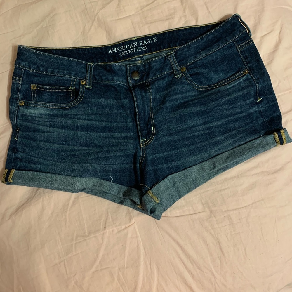 American Eagle size 18 denim short shorts
